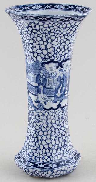 Vase octagonal c1930s